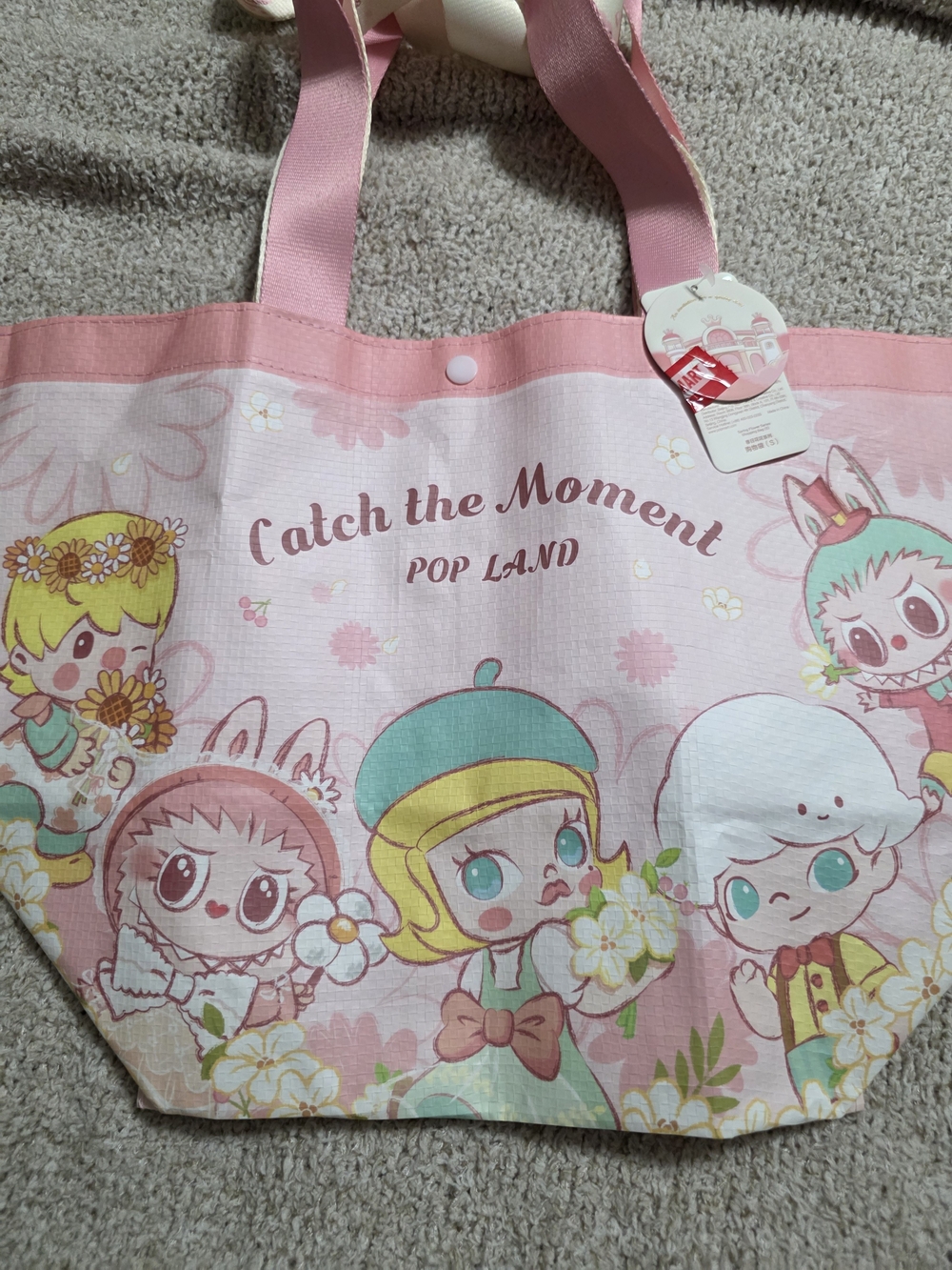 Pop Land 'Catch the Moment' Tote Bag